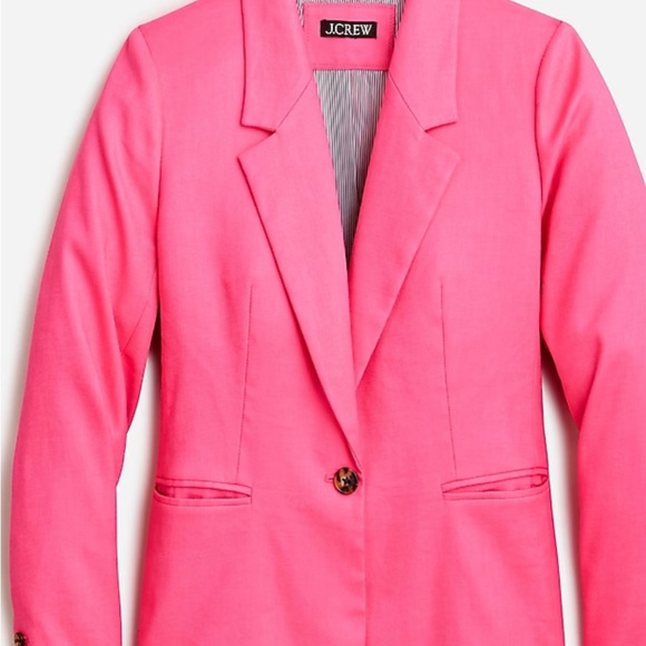 JCrew Brand New Authentic NWT Parke blazer in stretch linen - Picture 2 of 3